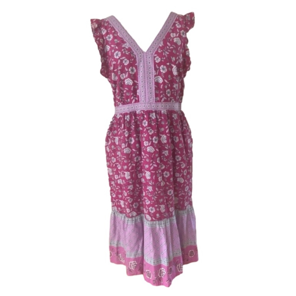 ANN TAYLOR Size 14 midi sundress